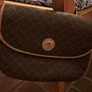 Elegant Black Patterned Women's Bag